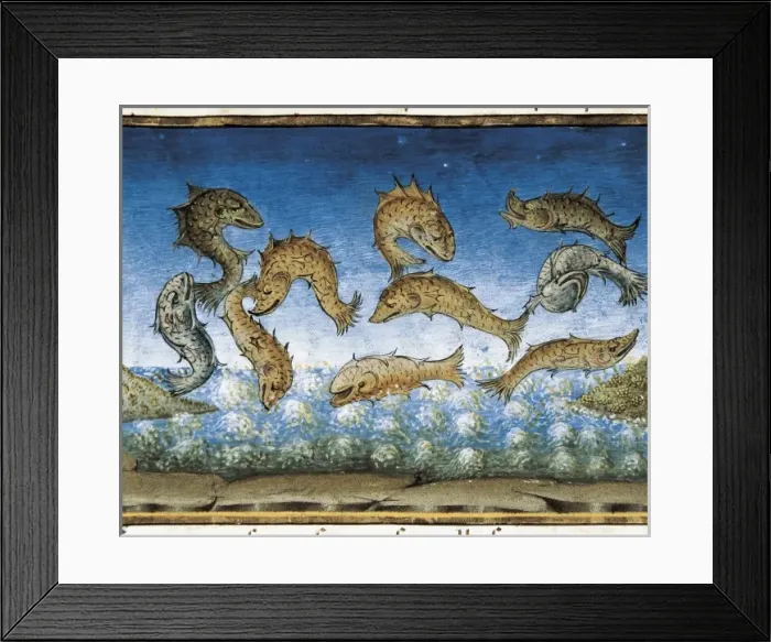 Framed Print : DE PREDIS, Cristoforo (1440-1486). Stories of Framed Print : DE PREDIS, Cristoforo (1440-1486). Stories of