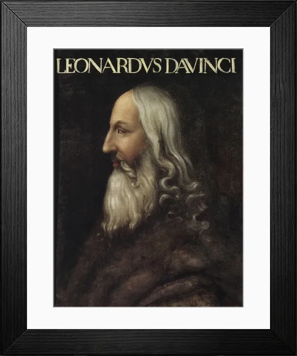 Framed Print : LEONARDO DA VINCI (1452-1519). Painting. ITALY Framed Print : LEONARDO DA VINCI (1452-1519). Painting. ITALY