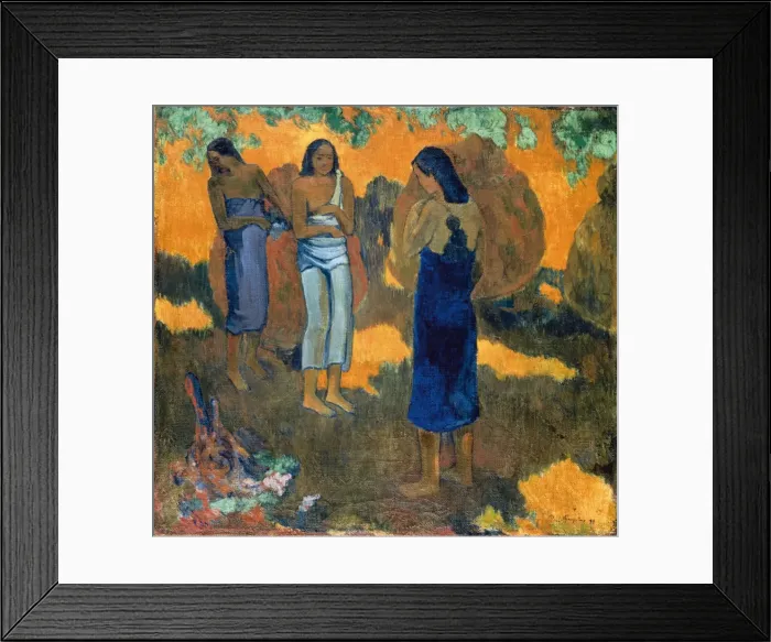 Framed Print : GAUGUIN, Paul (1848-1903). Three Tahitian Women Framed Print : GAUGUIN, Paul (1848-1903). Three Tahitian Women