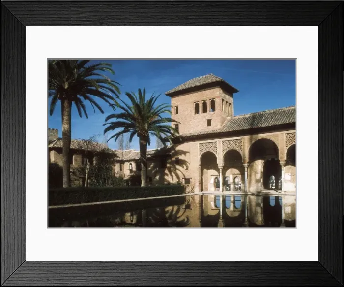Framed Print : Alhambra. SPAIN. Granada. Alhambra. Ladies Tower Framed Print : Alhambra. SPAIN. Granada. Alhambra. Ladies Tower