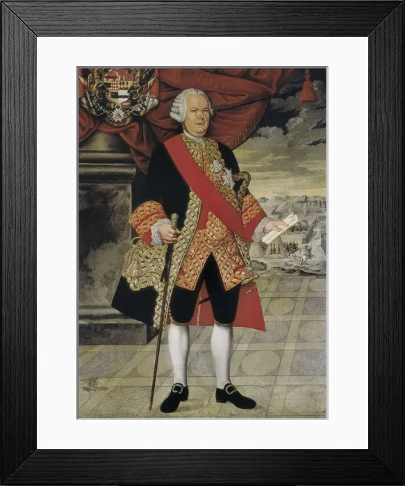 Framed Print : AMAT Y JUNYENT, Manuel de (1704-1782). Spanish Framed Print : AMAT Y JUNYENT, Manuel de (1704-1782). Spanish