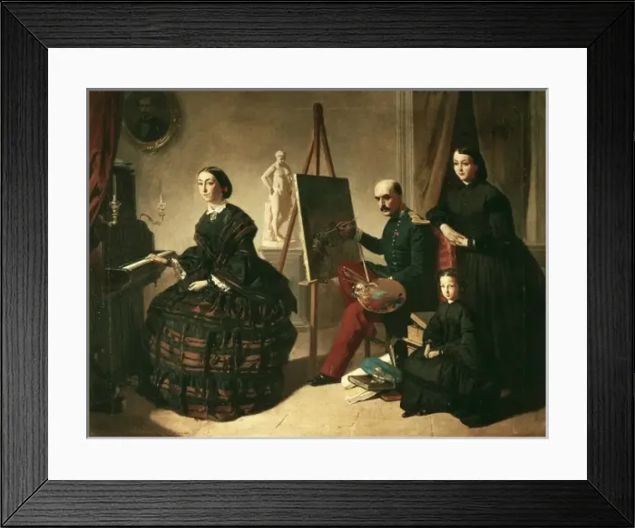 Framed Print : DOMINGUEZ BECQUER, Valeriano (1834-1870) Framed Print : DOMINGUEZ BECQUER, Valeriano (1834-1870)