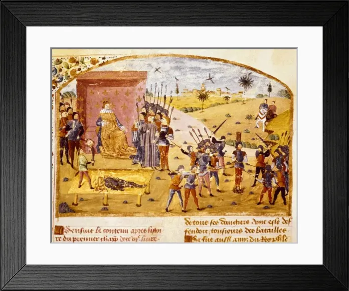 Framed Print : CURTIUS, Rufus Quintus (1st century). The history Framed Print : CURTIUS, Rufus Quintus (1st century). The history