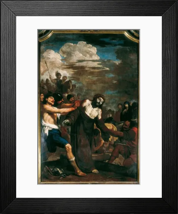 Framed Print : VILADOMAT i MANALT, Antoni (1678-1755). Jesus Framed Print : VILADOMAT i MANALT, Antoni (1678-1755). Jesus