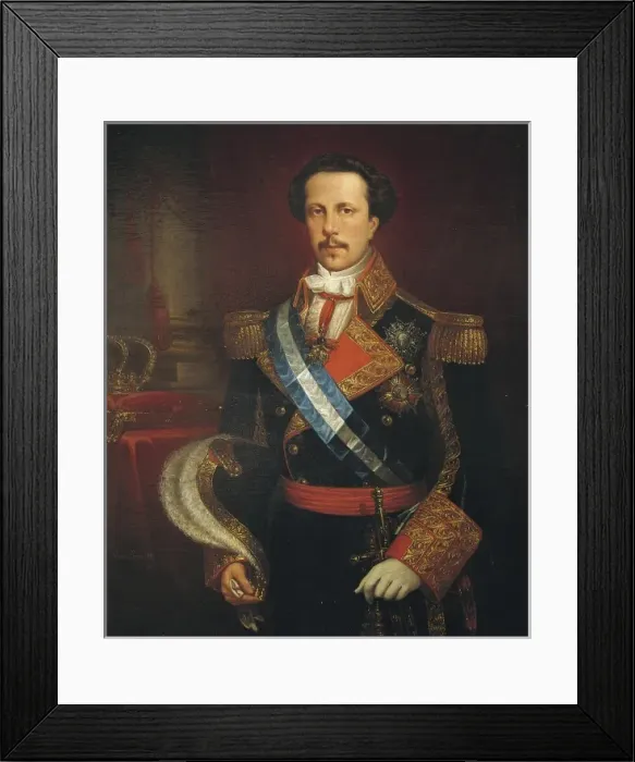 Framed Print : LOPEZ Y PORTAс, Vicente (1772-1850). Portrait Framed Print : LOPEZ Y PORTAс, Vicente (1772-1850). Portrait
