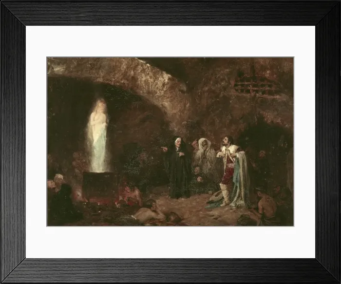 Framed Print : BENLLIURE y GIL, Josep (1855-1937). The Witches Framed Print : BENLLIURE y GIL, Josep (1855-1937). The Witches