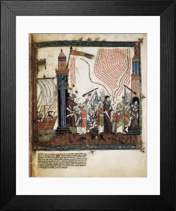 Framed Print : Miniature No. 10 from Breviculum, reduced version Framed Print : Miniature No. 10 from Breviculum, reduced version