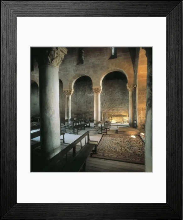 Framed Print : Basilica of San Juan de Ba7th c. SPAIN Framed Print : Basilica of San Juan de Ba7th c. SPAIN