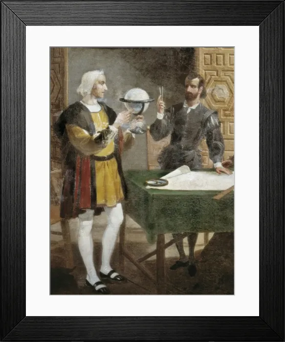 Framed Print : CABRAL Y BEJARANO, Antonio (1798-1861). Conversation Framed Print : CABRAL Y BEJARANO, Antonio (1798-1861). Conversation
