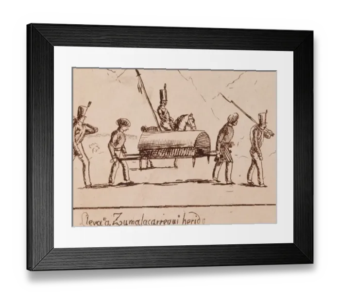 Framed Print : ZUMALACARREGUI, Tom᳠(1788-1835). Carlist general Framed Print : ZUMALACARREGUI, Tom᳠(1788-1835). Carlist general