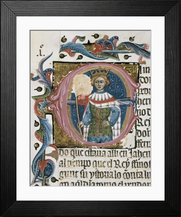 Framed Print : FERNANDEZ DE HEREDIA, Juan (1310-1396). Grand Framed Print : FERNANDEZ DE HEREDIA, Juan (1310-1396). Grand