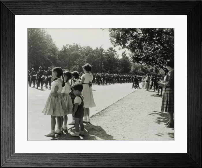Framed Print : Spain. Francos dictatorship (1939-1975). Children Framed Print : Spain. Francos dictatorship (1939-1975). Children