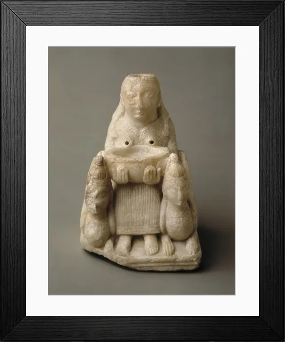 Framed Print : Dame of Galera. 8th C. BC. Phoenician fertility Framed Print : Dame of Galera. 8th C. BC. Phoenician fertility