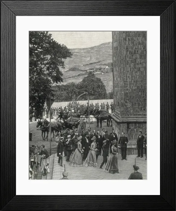 Framed Print : Spain (20th c. ). The kings Alfonso XIII and Victoria Framed Print : Spain (20th c. ). The kings Alfonso XIII and Victoria