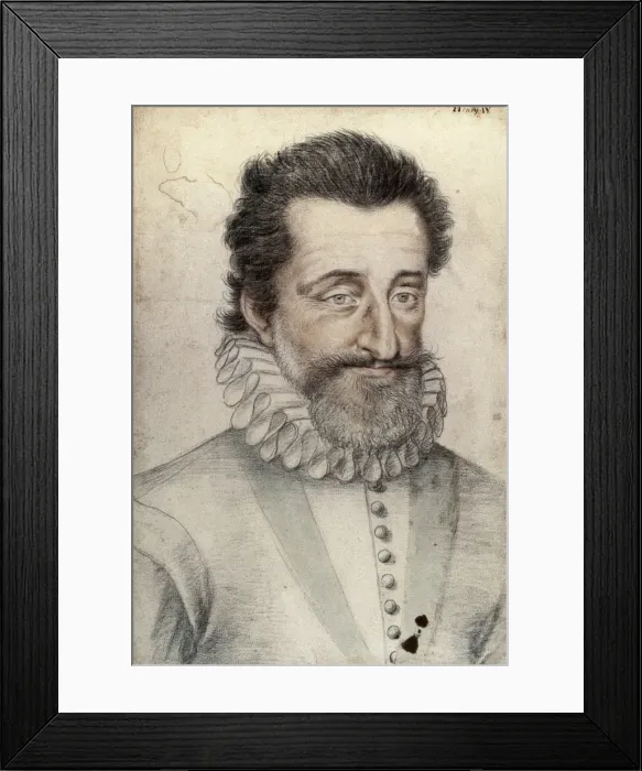 Framed Print : HENRY IV of France (1553-1610). King of France Framed Print : HENRY IV of France (1553-1610). King of France