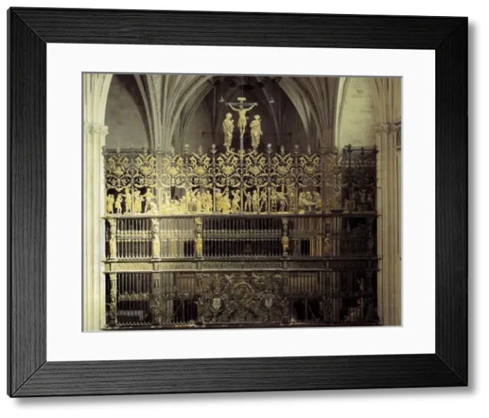 Framed Print : BARTOLOME DE JAEN, Master of (16th century) Framed Print : BARTOLOME DE JAEN, Master of (16th century)