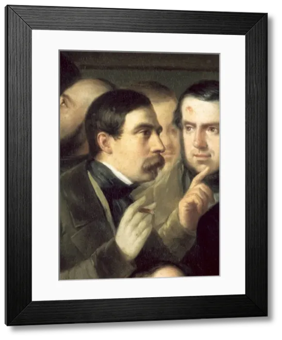 Framed Print : ESQUIVEL Y SUAREZ DE URBINA, Antonio Mar&#xd860(1806-1857)