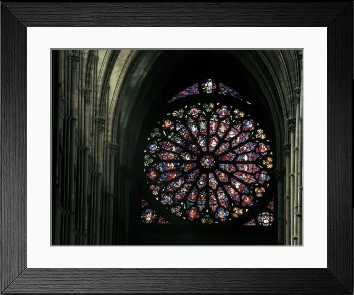 Framed Print : FRANCE. Reims. Cathedral of Notre-Dame. French Framed Print : FRANCE. Reims. Cathedral of Notre-Dame. French