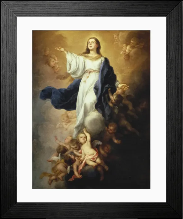 Framed Print : MURILLO, Bartolom項steban (1617-1682). Walpole Framed Print : MURILLO, Bartolom項steban (1617-1682). Walpole