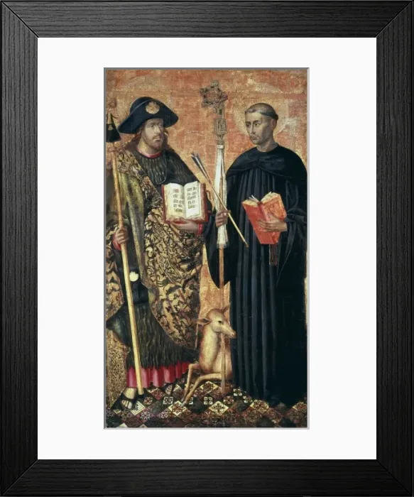 Framed Print : JACOMART, Jaume Ba糬called (1410-1461). St Framed Print : JACOMART, Jaume Ba糬called (1410-1461). St