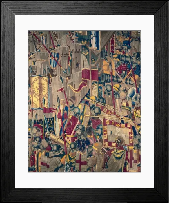 Framed Print : Tapestry of Pastrana. end 15th c. SPAIN. Pastrana Framed Print : Tapestry of Pastrana. end 15th c. SPAIN. Pastrana