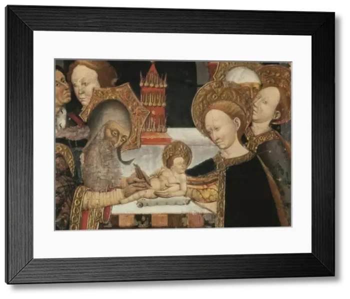Framed Print : FERRER II, Jaume (15th century). Altarpiece from Framed Print : FERRER II, Jaume (15th century). Altarpiece from
