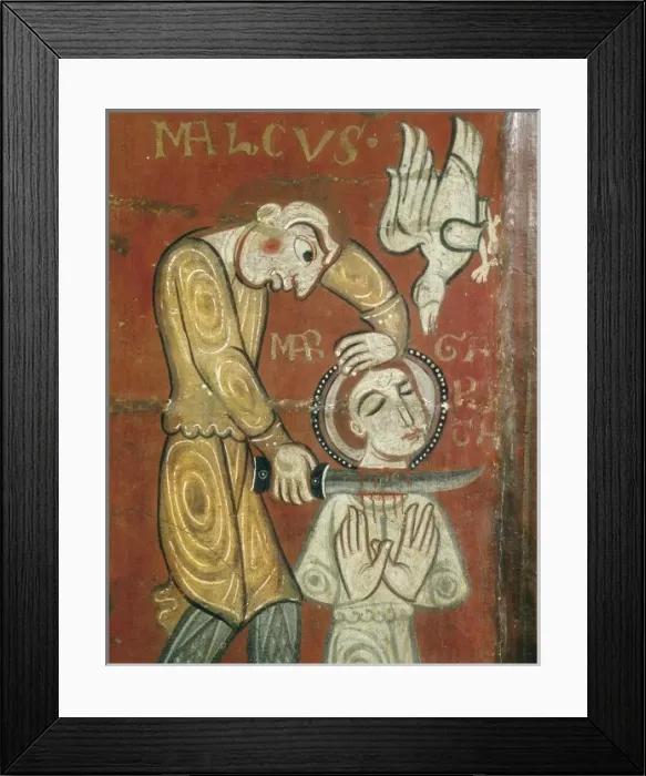 Framed Print : Altar frontal from Santa Margarida de Vilaseca Framed Print : Altar frontal from Santa Margarida de Vilaseca