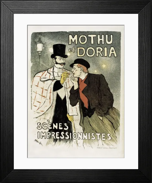 Framed Print : STEINLEN, Th鯰hile Alexandre (1859-1923). Mothu Framed Print : STEINLEN, Th鯰hile Alexandre (1859-1923). Mothu