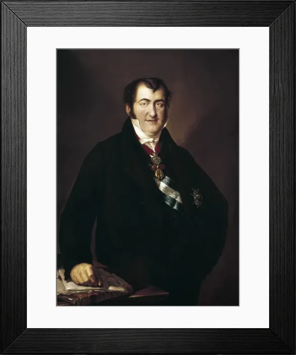 Framed Print : LOPEZ Y PORTAс, Vicente (1772-1850). Ferdinand Framed Print : LOPEZ Y PORTAс, Vicente (1772-1850). Ferdinand