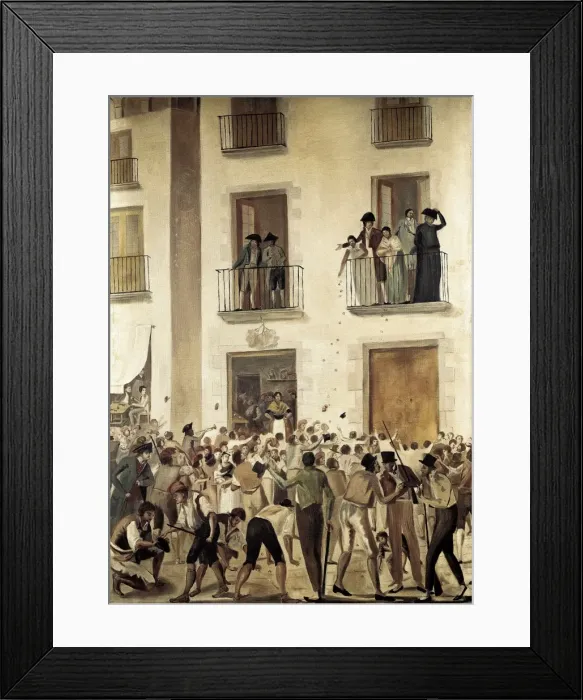 Framed Print : Spain. Peninsular War (1808-1814). Distribution Framed Print : Spain. Peninsular War (1808-1814). Distribution