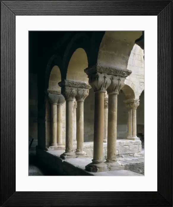 Framed Print : Monastery of Santo Domingo de Silos. s. XI-s. XII Framed Print : Monastery of Santo Domingo de Silos. s. XI-s. XII