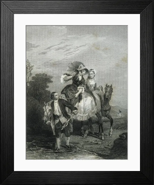Framed Print : Rousseau, Jean-Jacques (1712-1778). Writer Framed Print : Rousseau, Jean-Jacques (1712-1778). Writer