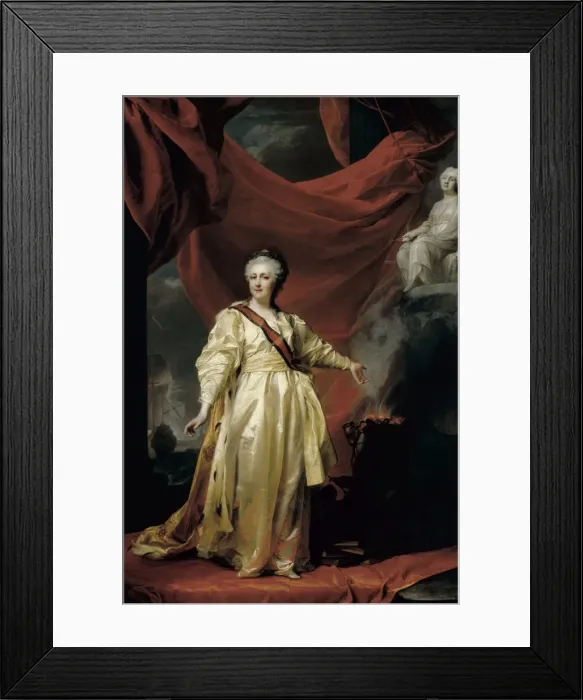 Framed Print : LEVITSKI, Dmitri Grigorievich (1735-1822). Catherine Framed Print : LEVITSKI, Dmitri Grigorievich (1735-1822). Catherine