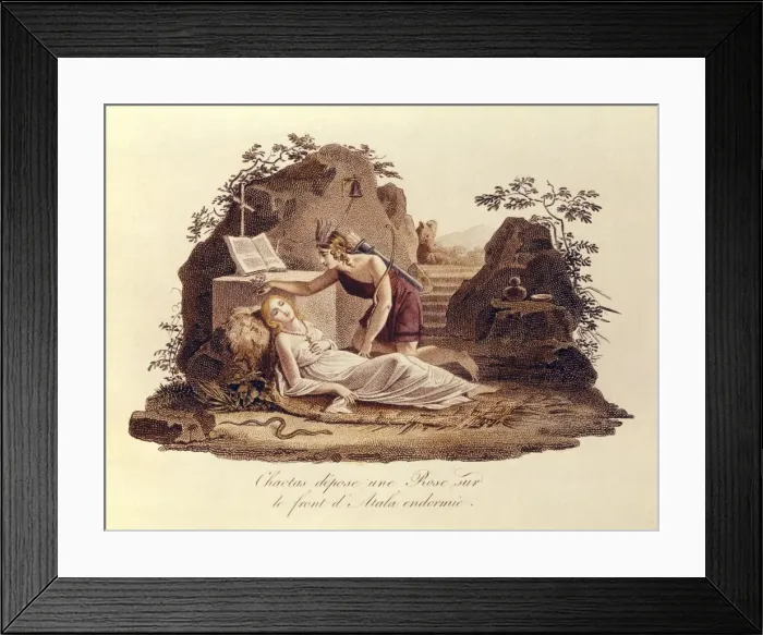 Framed Print : CHATEAUBRIAND, Francois-Auguste-Rene, Viscount Framed Print : CHATEAUBRIAND, Francois-Auguste-Rene, Viscount