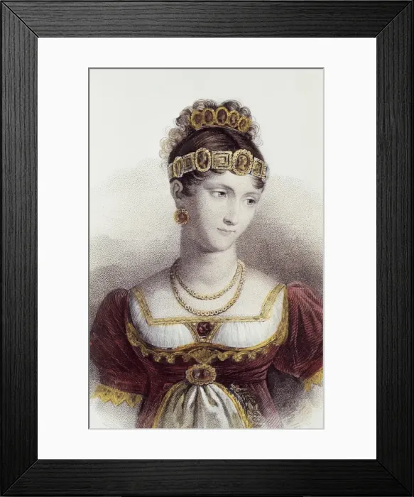 Framed Print : BONAPARTE, Marie Paulette, called Pauline (1780-1825) Framed Print : BONAPARTE, Marie Paulette, called Pauline (1780-1825)
