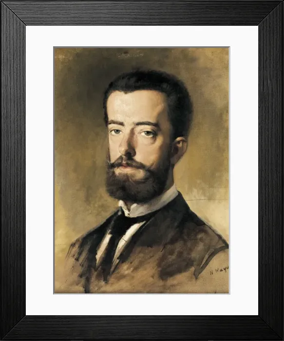 Framed Print : Amadeus of Savoye (1845-1890). King of Spain Framed Print : Amadeus of Savoye (1845-1890). King of Spain