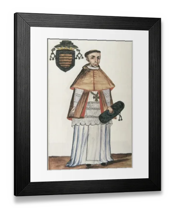 Framed Print : MART͎EZ COMPAѓN Y BUJANDA, Baltasar Jaime (1735-1797) Framed Print : MART͎EZ COMPAѓN Y BUJANDA, Baltasar Jaime (1735-1797)