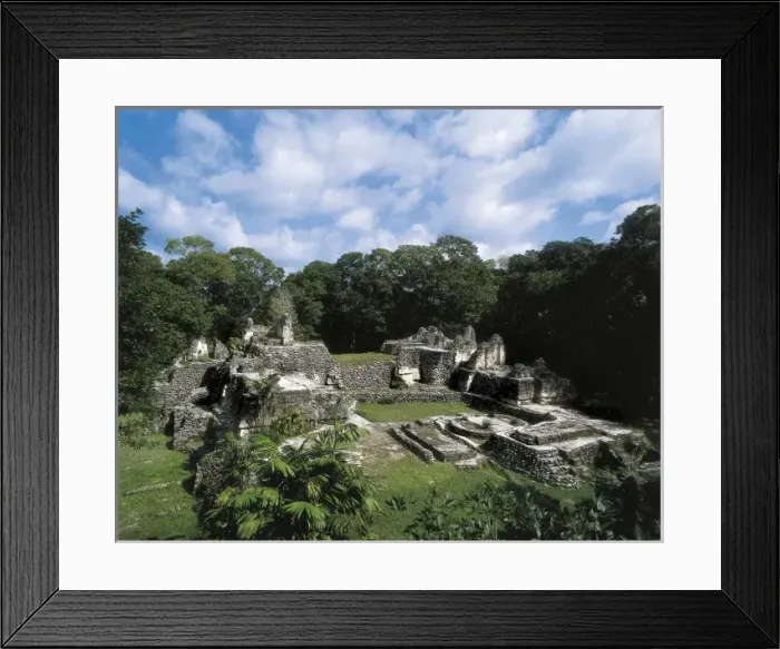 Framed Print : GUATEMALA. Uaxactun. A Group. Late pre-classical Framed Print : GUATEMALA. Uaxactun. A Group. Late pre-classical