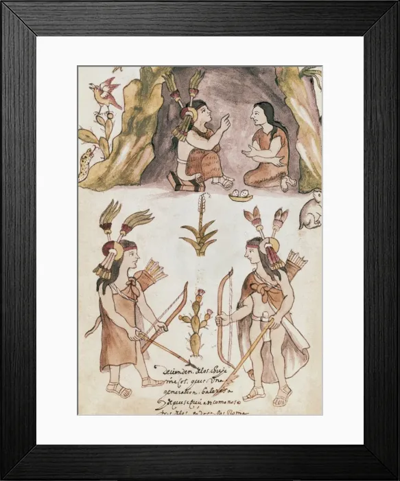 Framed Print : Codex Osuna (Ce Osuna). 16th c. Manuscrit Framed Print : Codex Osuna (Ce Osuna). 16th c. Manuscrit