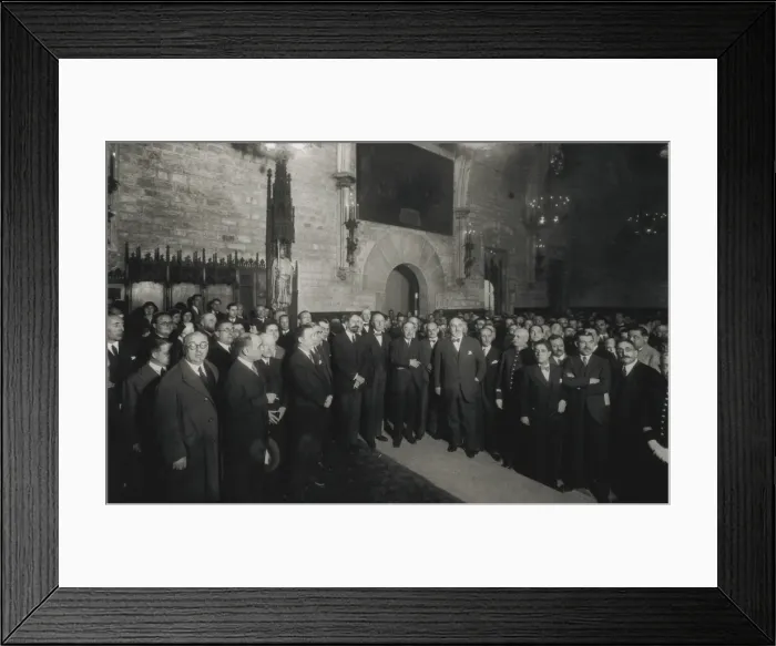 Framed Print : SPAIN. Barcelona. Spain. Dictatorship of Primo Framed Print : SPAIN. Barcelona. Spain. Dictatorship of Primo