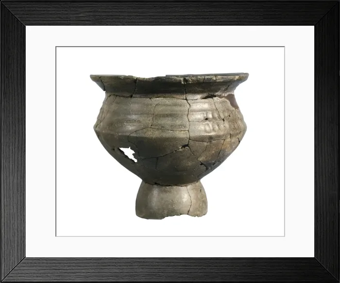 Framed Print : Funerary urns. Iron Age. Ceramics. SPAIN. Burgos Framed Print : Funerary urns. Iron Age. Ceramics. SPAIN. Burgos