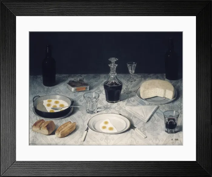 Framed Print : MOTA, Aghostino Jose da (1821-1878). Still Life Framed Print : MOTA, Aghostino Jose da (1821-1878). Still Life