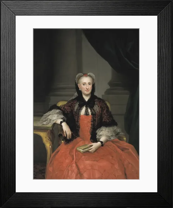 Framed Print : MENGS, Anton Raphael (1728-1779). Maria Amalia Framed Print : MENGS, Anton Raphael (1728-1779). Maria Amalia