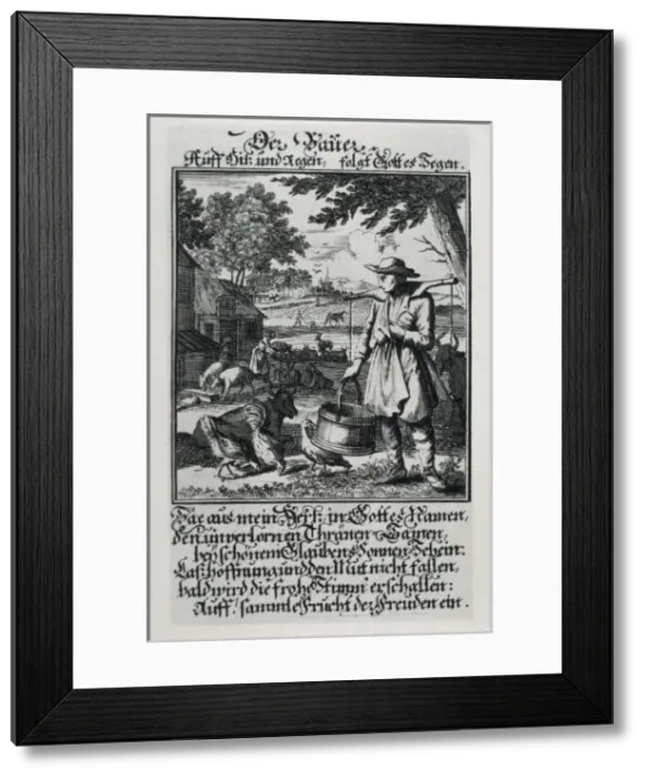 Framed Print : ALEMBERT, Jean Le Rond D (1717-1783). French Framed Print : ALEMBERT, Jean Le Rond D (1717-1783). French
