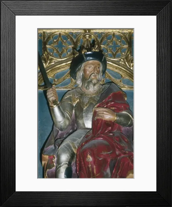 Framed Print : Alfonso X, called The Wise (1221-1284). King Framed Print : Alfonso X, called The Wise (1221-1284). King