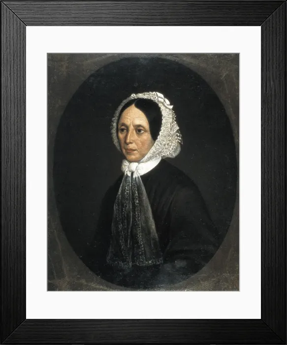 Framed Print : Ashima Gogol, moyher of Nikolai Gogol. Oil on Framed Print : Ashima Gogol, moyher of Nikolai Gogol. Oil on