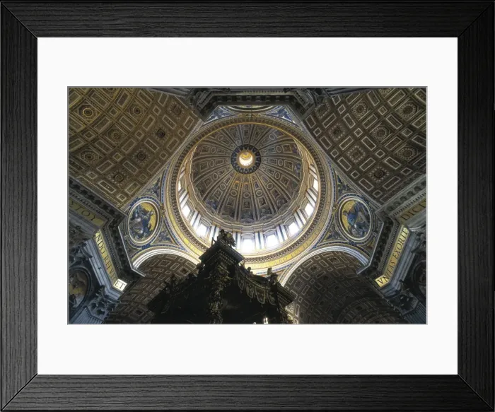 Framed Print : Saint Peters Basilica. VATICAN CITY. Saint Peter s Framed Print : Saint Peters Basilica. VATICAN CITY. Saint Peter s