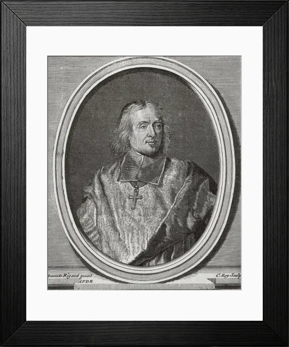 Framed Print : BOSSUET, Jacques-B鮩gne (1627-1704). French Framed Print : BOSSUET, Jacques-B鮩gne (1627-1704). French