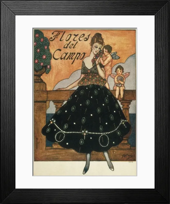 Framed Print : RAMIREZ, J. (second half 19th century-first half Framed Print : RAMIREZ, J. (second half 19th century-first half