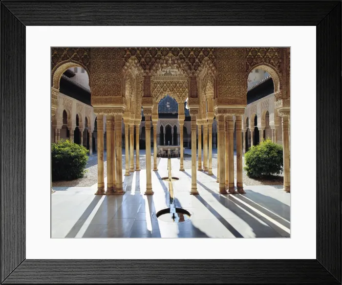 Framed Print : Alhambra. SPAIN. ANDALUSIA. Granada. Alhambra Framed Print : Alhambra. SPAIN. ANDALUSIA. Granada. Alhambra